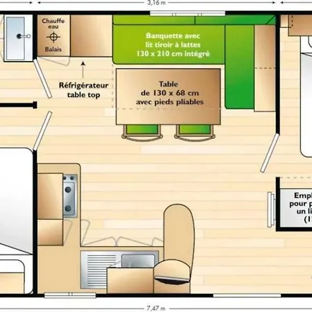 Ushuaia Villages Camping Figurotta Luxusní stan 3*