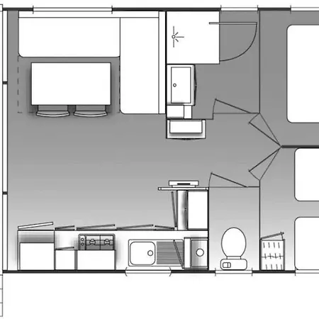 Ushuaia Villages Camping Figurotta Luxusní stan 3*